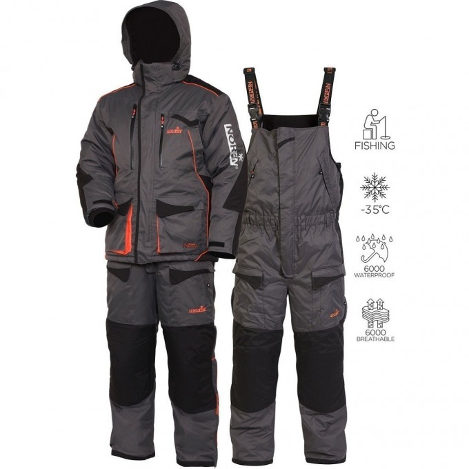 Костюм зимний NORFIN DISCOVERY GRAY 02 Р.m 451102-M