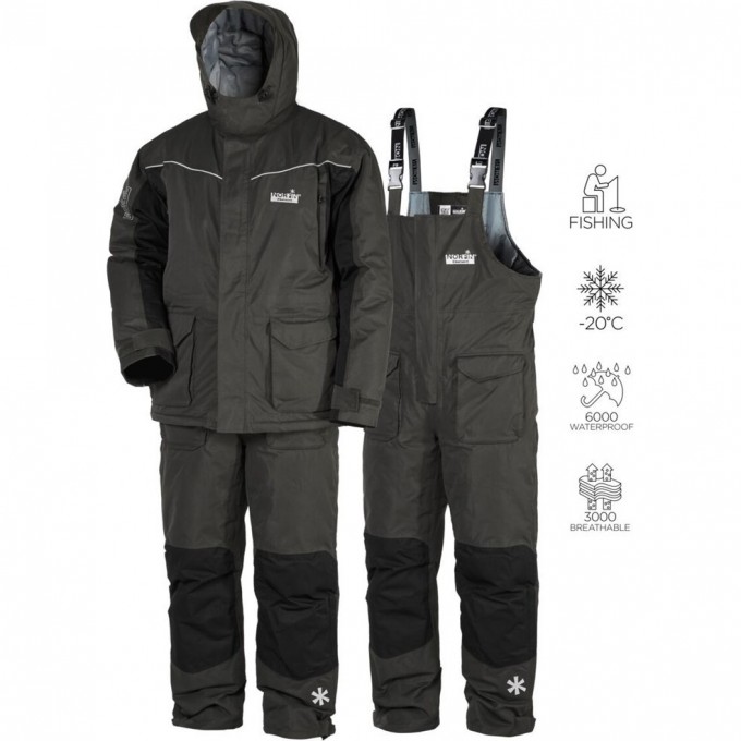Костюм зимний NORFIN ELEMENT GRAY 06 р.XXXL 439206-XXXL