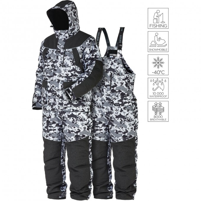 Костюм зимний NORFIN EXPLORER 2 CAMO 06 р.XXXL 350106-XXXL