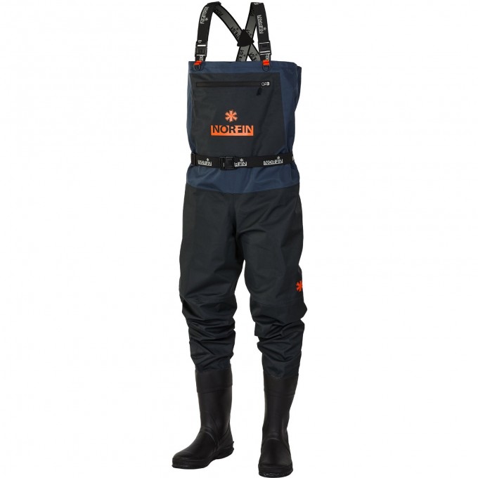 Полукомбинезон забродный NORFIN PILOT BOOTFOOT р.XXL с сапогами резина р.46 82231-46-XXL